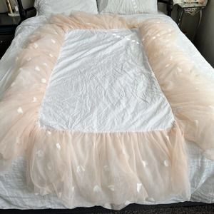 Monique Lhuillier For Pottery Barn Kids Ethereal Bed Skirt Tulle